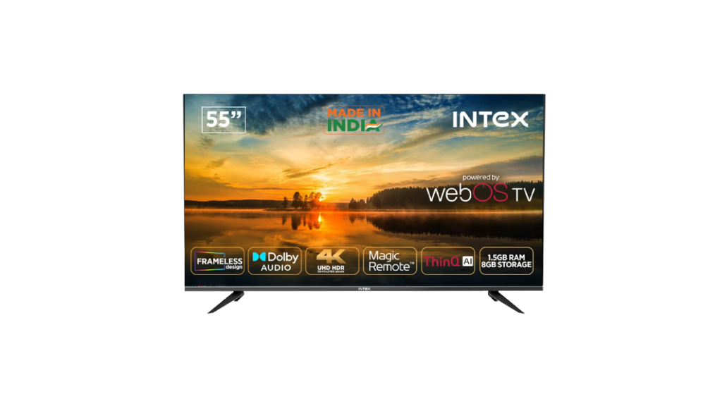 Discount of up to 50% with today's Amazon sale on the best Intex smart TV!