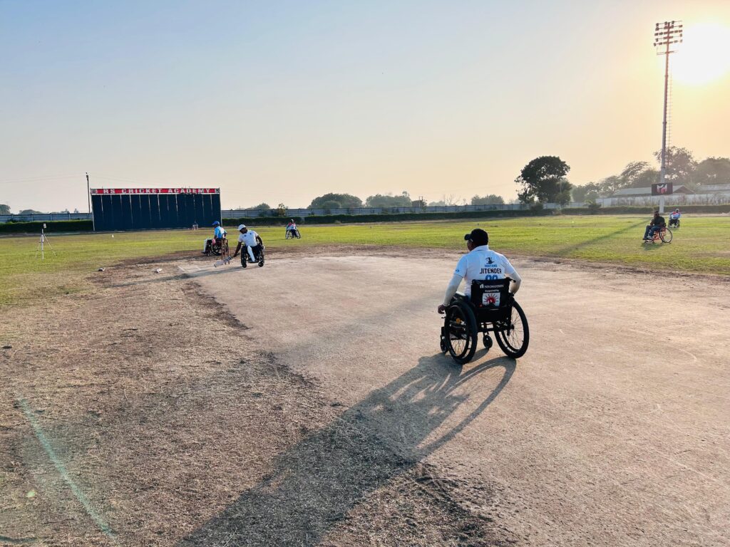 HARYANA WHEELCHAIR CRICKET ASSOCIATION  (HWCA) HOSTS A LANDMARK INTER-ZONAL MATCH ON INTERNATIONAL DAY FOR PERSONS WITH DISABILITIES
Match was between Faridabad Titans and Sonipat Strikers